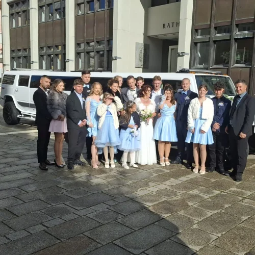 Luxus Limousine für Hochzeit in Augsburg und Umgebung